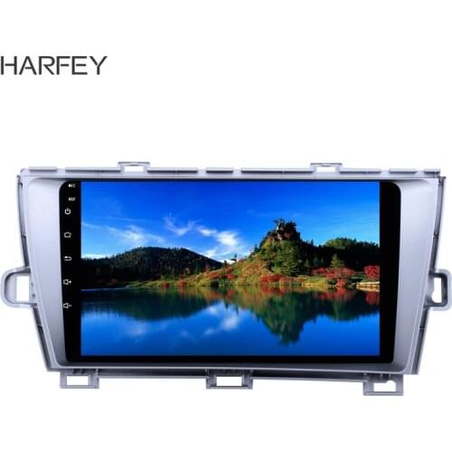Harfey HD Touchscreen Radio 9" Android 8.1 for Toyota Prius 2009-2013 Left hand driver GPS Navi Bluetooth WiFi Mirror Link AUX