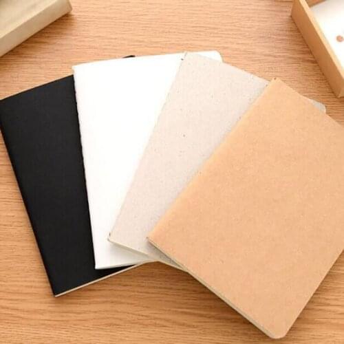 Creative Simple Kraft Paper Material Notebook Sketchbook Diary For Drawing Painting Paper Notepad