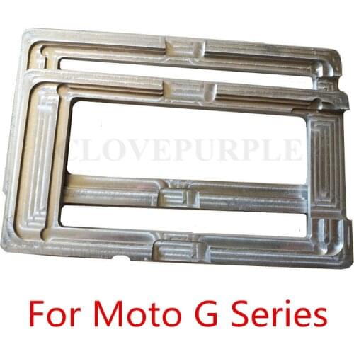 LCD Outer Position Alignment Holder Glue Mold Aluminum Metal mould For Motorola Moto G2 G3 G4 G4 G5 G5S G6 G7 Plus Play Power