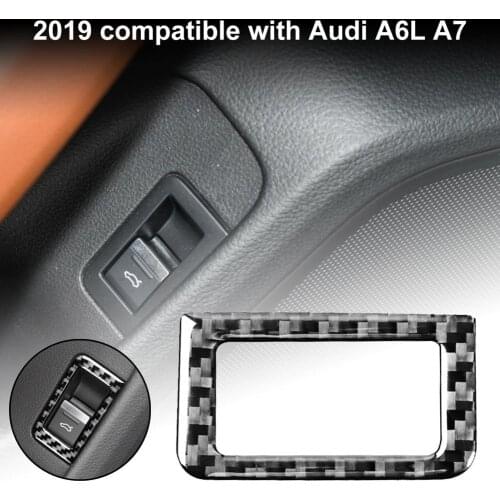 Waterproof Simple Rear Trunk Switch Frame Trim Sticker Sturdy Frame Sticker Simple Installation