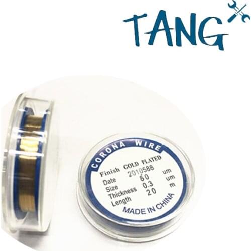 High quality 0.3um 20m Thickness Gold Plate Corona Wire Main Charger for Konica for Canon Universal