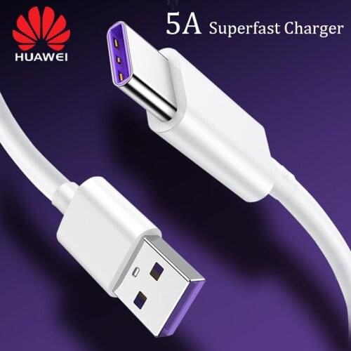 Original Huawei Mate30 20 Pro Super Charger Cable 5A Type C Cord For P40/30/20/10/9/Pro Honor 20Lite View 20 V30 V20 V10 Magic 2