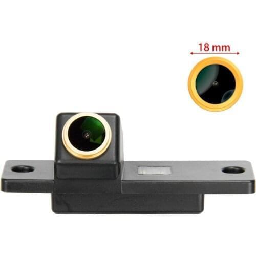 Misayaee Car Rear View Golden Camera Plate Light for Toyota 4 Runner Land Cruiser 150-Series Prado Fortuner SW4 N210 MK4 Innova