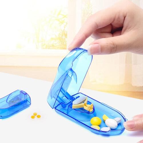 Pill Cutter - Pill Splitter with Centering Device - for Cutting Small Pills or Large Pills In Half, Pill Cutter Splitter Divider