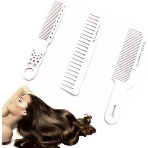 1 Pc Carbon Anti-static Hairdressing Clipper Comb Barber Haircut Comb Professional Home Hair Salon Comb Hair Styling Tool