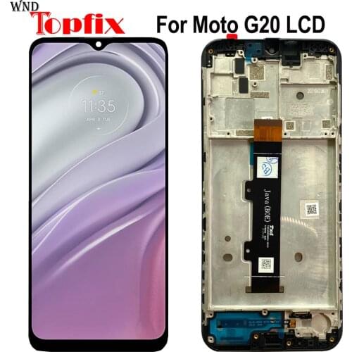 100% Tested 6.5" LCD For Motorola Moto G20 LCD Display Touch Screen Digiziter Assembly For Moto G20 LCD Display