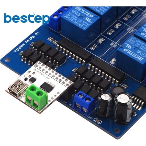 16 Channel 5V USB Control Switch USB Control Relay Module Computer Control Switch