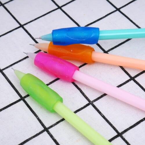 4 Pcs/Set Learning Partner Children Students Stationery Pencil Holding Practise Device for Correcting Pen Holder Postures Grip