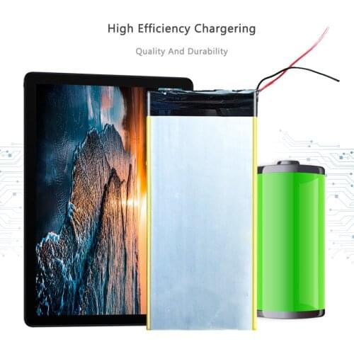 KiKiss T1006-3280185 2line 6500mAh Batterij for CUBE ALLDOCUBE M5 Tablet PC Replacement Battery + Free Tools