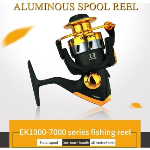Aluminous Wire Cup Fishing Spinning Reels Wheel Freshwater Saltwater Fishing Carp Casting Reels 1000-7000 Series