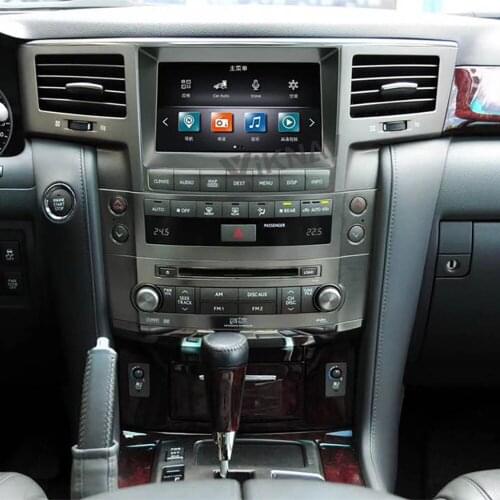 Car gps navigation multimedia player for lexus lx570 2007-2015 android radio tape recorder car audio video player touch screen