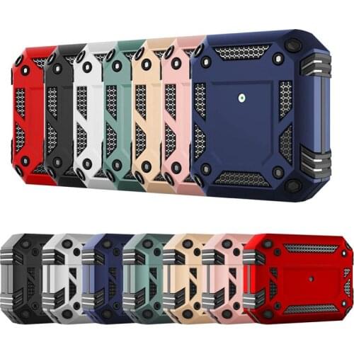 Armor Headphone Cover For Airpods 1/2 Pro Case Earphone Protector Case Headset Airpods Pro 1 2 Case with Hook