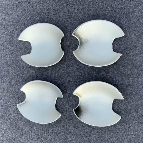 For Mitsubishi Delica 2020 2021 ABS Car Door Handle Bowl Side Door Bowl Protector Trim Sticker Car Styling Exterior Accessories