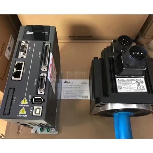 ECMA-E11310RS+ASD-A2-1021-M 1kw 2000rpm 4.77Nm CANopen AC servo motor driver kits with 3m power encoder cable