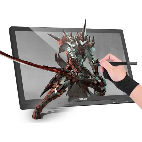 BOSTO Artista 22HD Mini 21.5in Graphics Tablet Monitor 21.5 Inch HD IPS Display Screen1920*1080 Resolution with Adjustable Stand