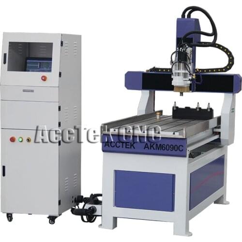 Mini Atc Wood Cnc Router Machine With 6 12 Tools Mach3 Syntec Controller