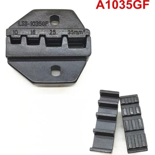 Crimp die set A1035GF crimping jaws for cable ferrule wire terminal 8-2AWG 10~35 mm²