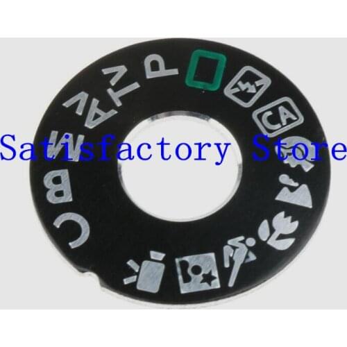 NEW Top Cover Function Dial Model Button Label for Canon FOR EOS 60D Digital Camera Repair Part