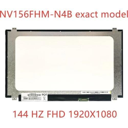 New For 15.6" Panel LCD Display Replacement BOE NV156FHM-N4B v8.0 NV156FHM N4B 144HZ FHD 1920X1080 Matte LED Matrix for Laptop