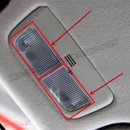 For Toyota FJ Cruiser 2007-2014 ABS Transparent Front Read the lamp cover 2PCS