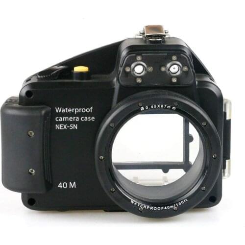 40M 130ft Underwater Waterproof Case Housing Bag for Sony Nex-5 18-55mm NEX-5N 18-55mm Diving Camera Waterproof Shockproof