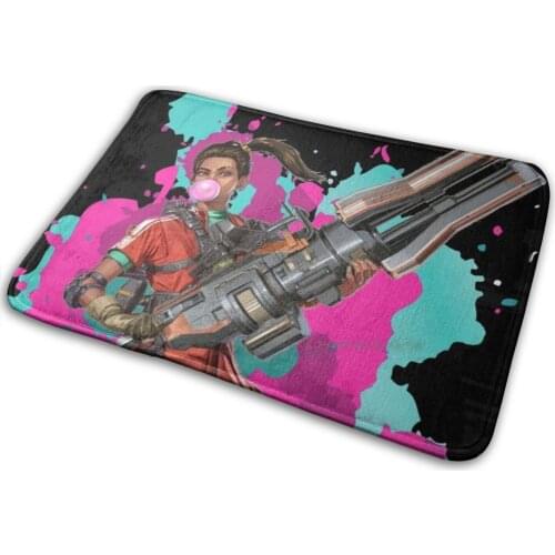 Rampart Modded Gear Builder Mat Rug Carpet Anti-Slip Bedroom Entrance Door Mat Apex Legend Apex Legends Apex Legends Apex