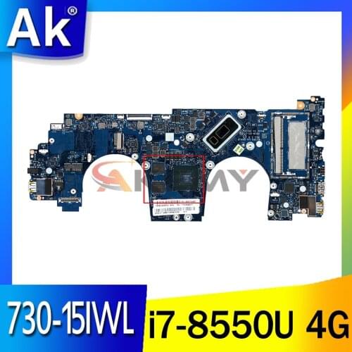 ELZP5 LA-G541P For Lenovo YOGA 730-15IWL Laptop motherboard Onboard i7-8550U 4G GPU 8G RAM 100% Fully Tested&High quality