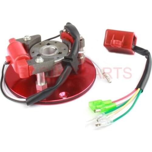 High Performance Racing HP Magneto Coil Stator 50cc-125cc Dirt Pit Bike ATV Horizontal Engines Thumpstar Parts