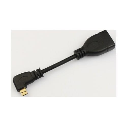 XOOM Droid X XT800 left curve with short micro HDMI adapter HDMI female revolution