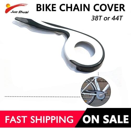 JS 44T Protector Bike Chain Cover Match With Bracket Chainwheel Cycling Accessories Bicycle Bike Protector MTB For Free Shipping