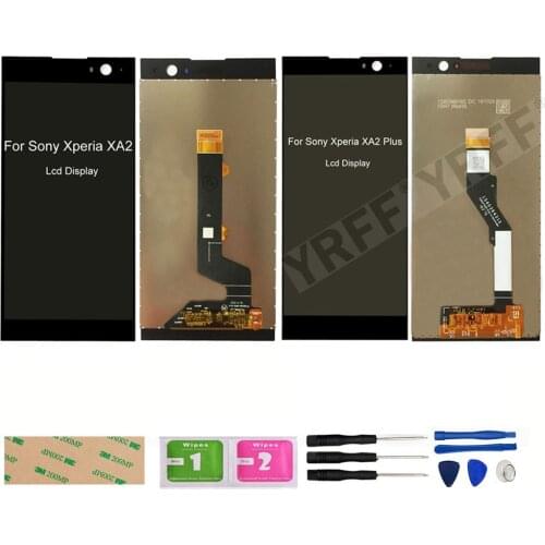 For Sony Xperia XA2/XA2 Plus LCD Display Touch Screen Digitizer Display Screen XA2 H4113 H3113 H3123 XA2 Plus H4413 H4493 H3413