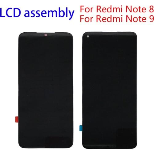 100% Original For Xiaomi Redmi Note 8 9 Note8 Note9 Lcd Screen Digitizer Touch Replacement