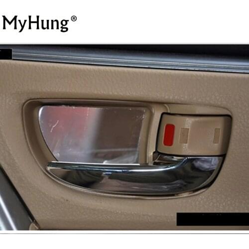 Car Covers Inner Door Handle Bowl Cover Trim For Toyota Corolla 2014 2015 Stainless Steel 4pcs Per Set