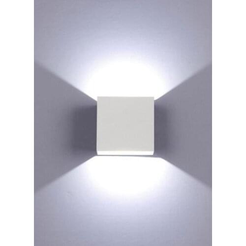 6W Aluminum Wall Lamp Indoor Simple Style Aisle Corridor Staircase Bedroom Decoration Bedside Led Wall Lamp Bedroom Wall Decor