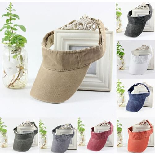 New Visor Hat Summer Womens Golf Sun Hat Baseball Caps Adjustable Size Viseira Beanies Beach Empty Top Cap Sports Cap