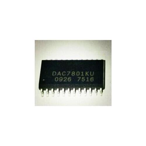 DAC7801KU DAC7801 SOP24 Digital to analog converter Integrated circuit chip