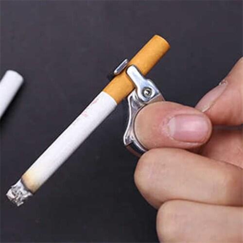 Cigarette Holder Creative Ring Design Finger Hand Rack Durable Alloy Smoking Accessories for Regular Smoker Gold/Silver