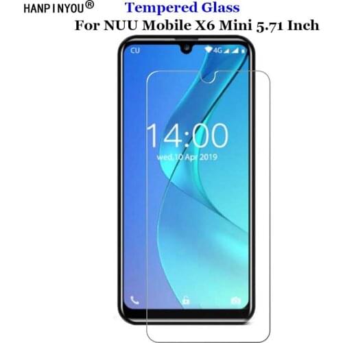 For NUU Mobile X6 Mini 5.71" Tempered Glass 9H 2.5D Premium Screen Protector Protection Film