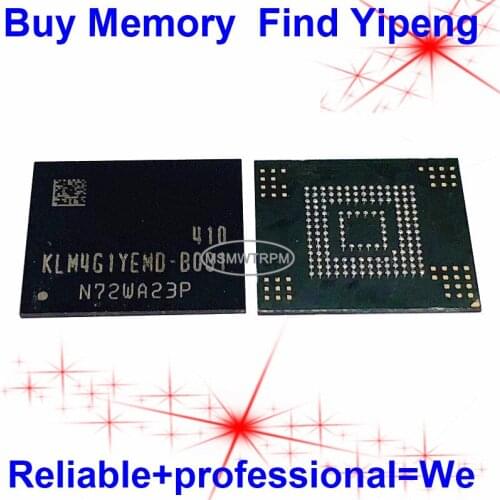 KLM4G1YEMD-B031 BGA153Ball EMMC5.0 5.0 4GB Mobilephone Memory New original and Second-hand Soldered Balls Tested OK