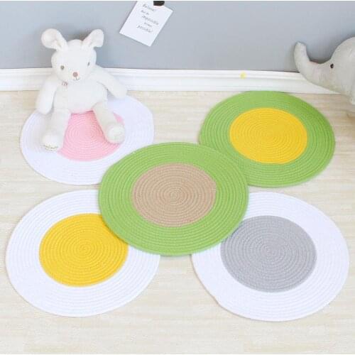 Kitten Scratch Mat Japanese Style Tear-resistant Handmade Pet Cats Scratcher Pad for Home