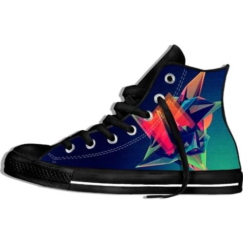 Trippy Sneakers Men Women Trippy Geometry 3D Casual Dropship Lightweight Shoes