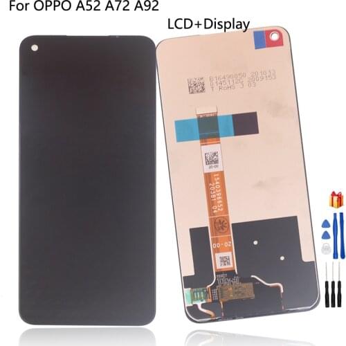 Original For Oppo A72 A92 A52 2020 CPH2069 CPH2067 LCD Display Touch Screen Digitizer Assembly For OPPO A52 2020 Screen LCD
