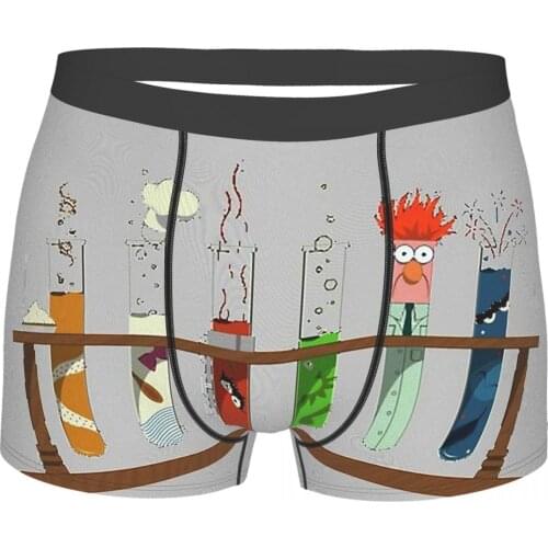 Sesame Street 80s Childrens TV Series Untitled Underpants Breathbale Panties Man Underwear Sexy Shorts Boxer Briefs