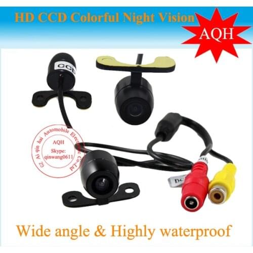 New full HD sony CCD universal car Parking assistance Rear view front view parking camera stainless metal camera waterproof