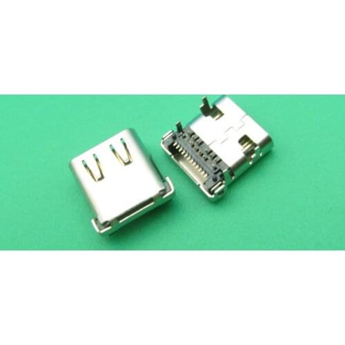 10pcs 24PIN Micro USB 3.1 Female Type C USB-C 24Pin Connector Socket jack Charge port Plug Micro USB 3.1 Port