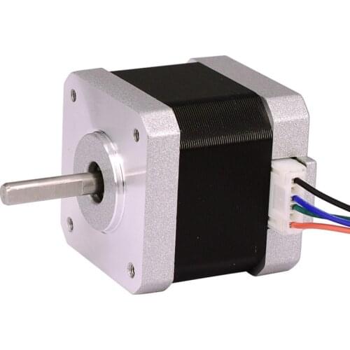 1pcs 42BYGHW609 4-lead Nema 17 42 Stepper Motor 0.42N.M 1.7A 38mm for CNC 3D printer