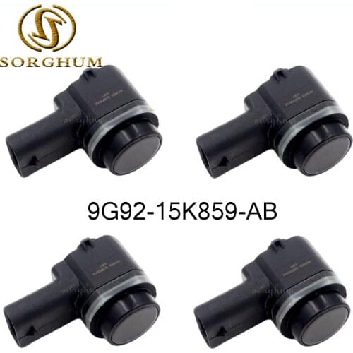 4PCS 9G92-15K859-AB Front PDC Parking Sensor For Ford Jaguar Land Range Rover 8A6T-15K859-AA