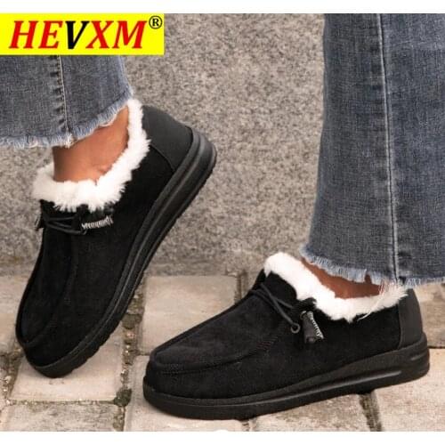 New Winter Thicken Snow Boots for Women Flat Heel Holiday Ankle Boots Lace with Female Tide Botas Mujer Hot Sale Women Boots