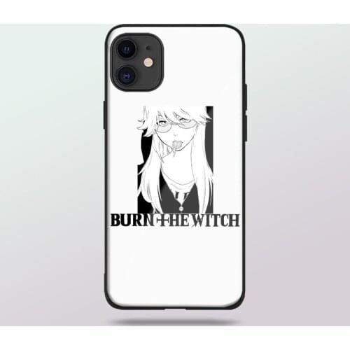 Burn the witch Noel Niihashi tempered glass soft silicone phone case cover shell For iPhone SE 6 6s 7 8 Plus X XR XS 11 Pro Max