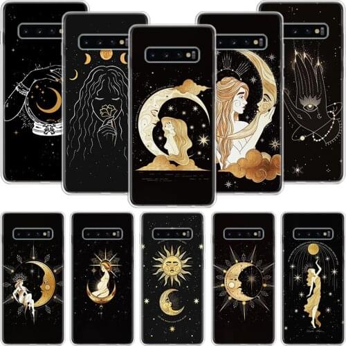 Witches Moon Tarot Mystery Totem Phone Case For Samsung Galaxy A51 A71 A70 A50 A40 A30 A20E A10 A01 A21 A41 A20S A6 A7 A8 A9 Coq